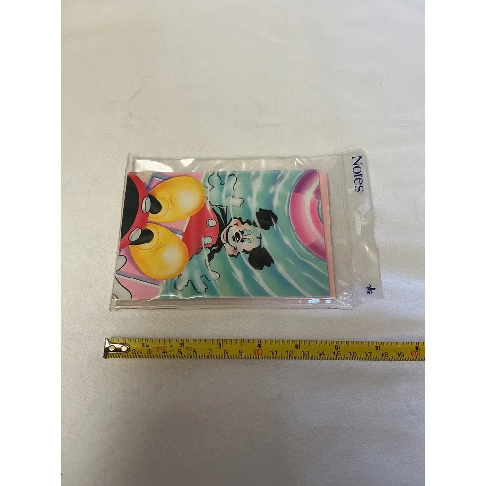 Vintage Disney Mickey Mouse Stationery Lot Puffy Stickers Radio Pen Address Book